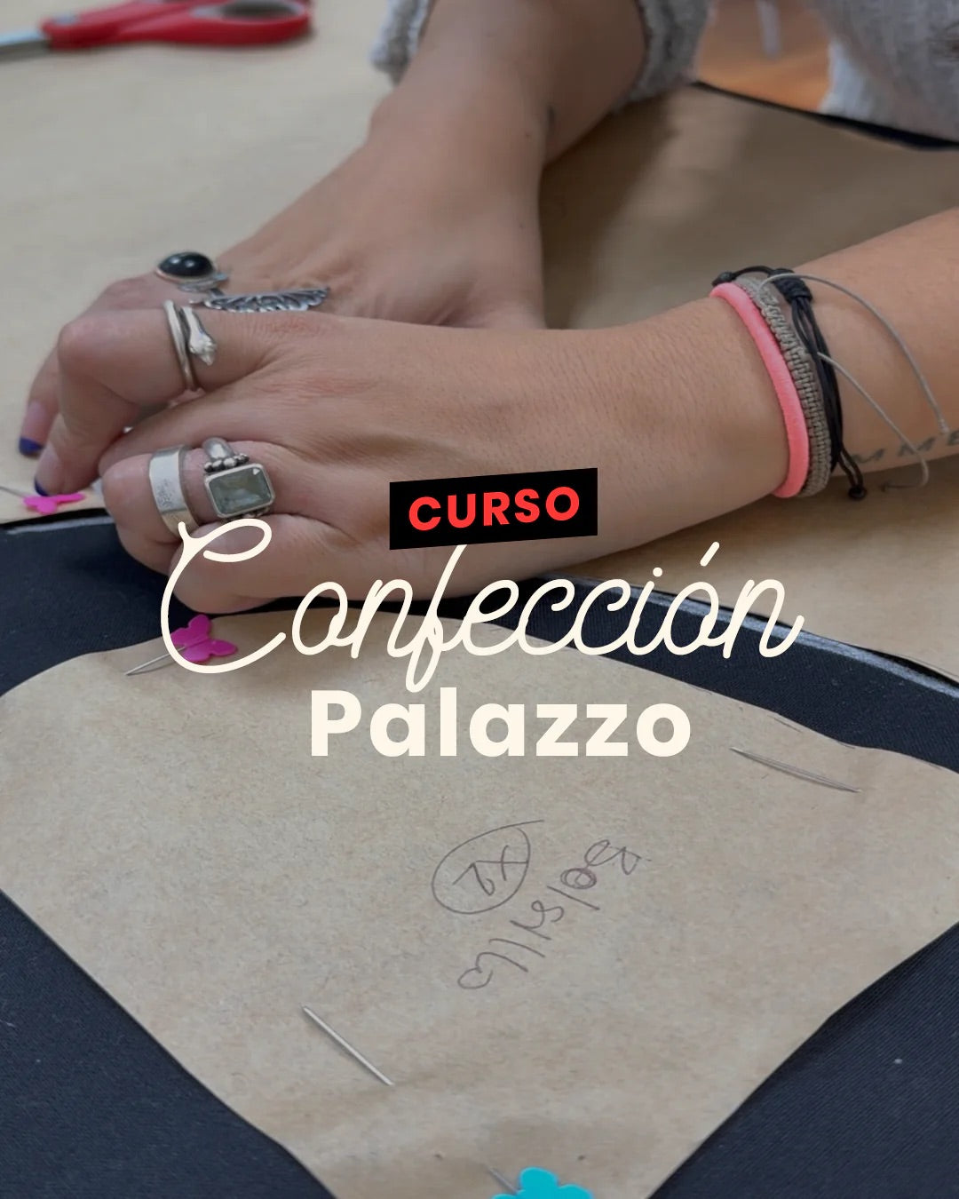 Pack Cursos de Confección: Pantalón Palazzo + Polerón Oversize