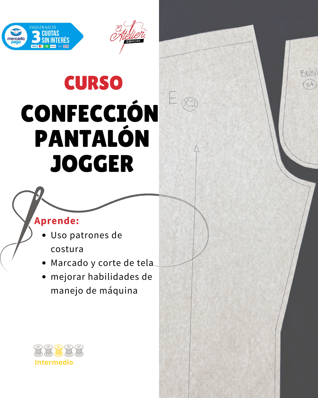 Confección de Pantalón Jogger