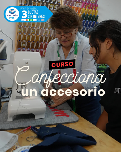 Curso de Costura - Confecciona un accesorio