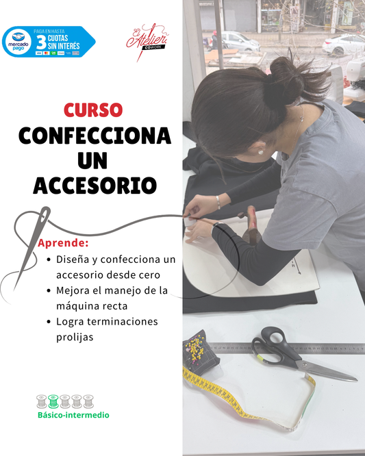 Curso de Costura - Confecciona un accesorio