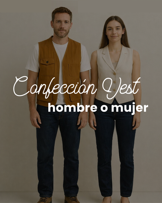 Curso de Costura - Confección Vest hombre o mujer