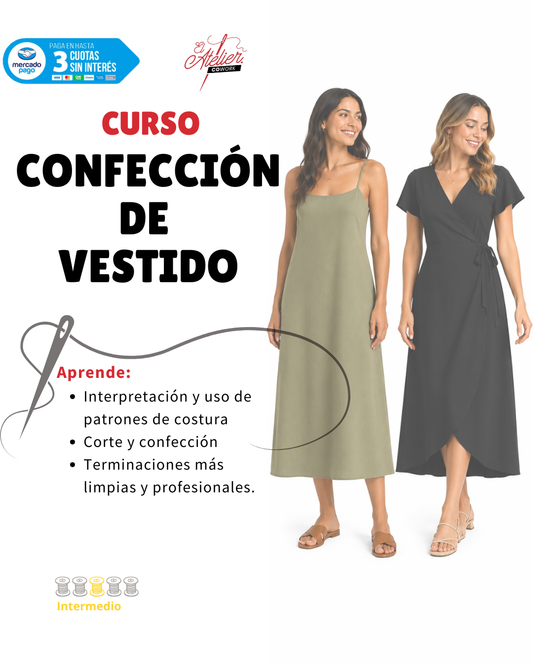 Curso de Costura  - Confección de Vestido