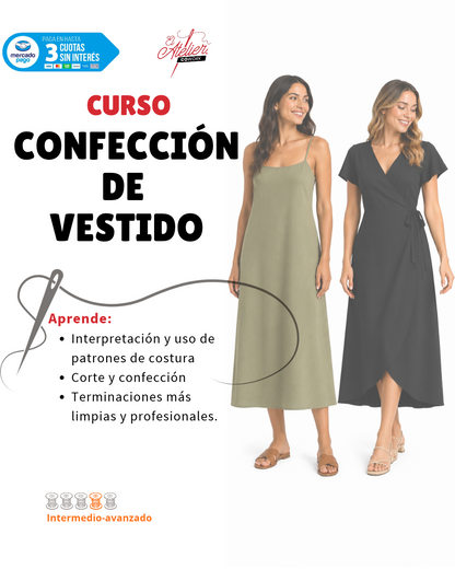 Curso de Costura  - Confección de Vestido