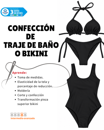 Curso de Costura - Confección de Traje de Baño o Bikini